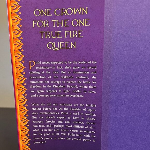 Crown of Flames by Sayantani DasGupta SCHOLASTIC PRESS Fantasy, Science Fiction - Picture 4 of 6